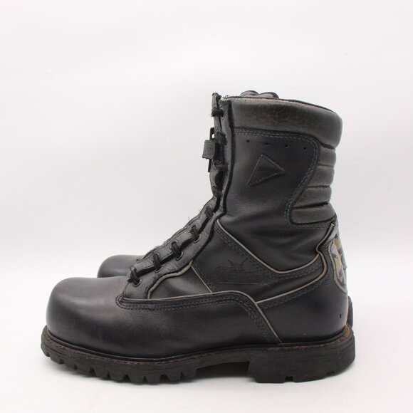 Thorogood Women\'s 10 Men\'s 8 Wide Waterproof Power EMS Firefighter Steel Toe main image 9